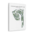 Fountain Head Country Club, Maryland - Printed Golf Course