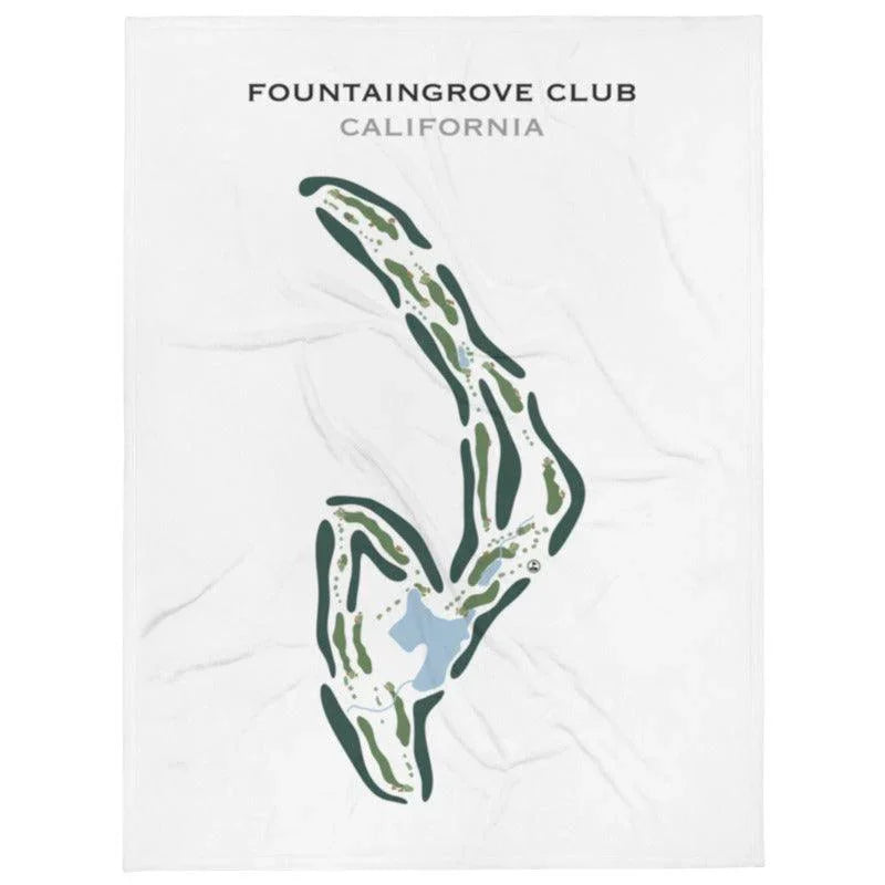 Fountaingrove Club, California - Printed Golf Course