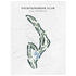 Fountaingrove Club, California - Printed Golf Course