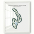 Fountaingrove Golf & Athletic Club, California - Printed Golf Courses