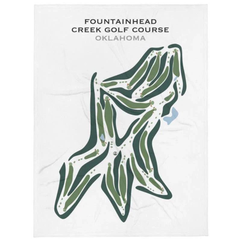 Fountainhead Creek Golf Course, Oklahoma - Printed Golf Courses