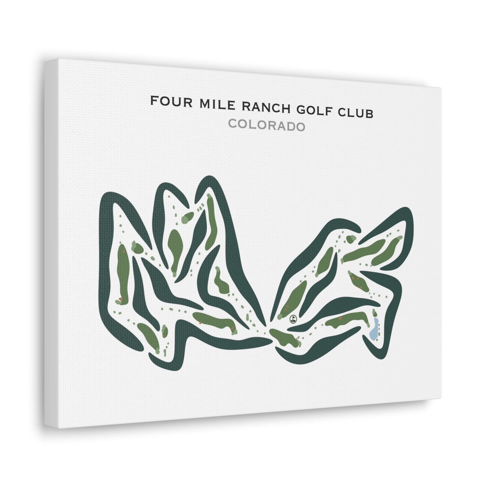 Four Mile Ranch Golf Club, Colorado - Printed Golf Courses