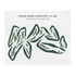 Four Oaks Country Club, Massachusetts - Printed Golf Courses