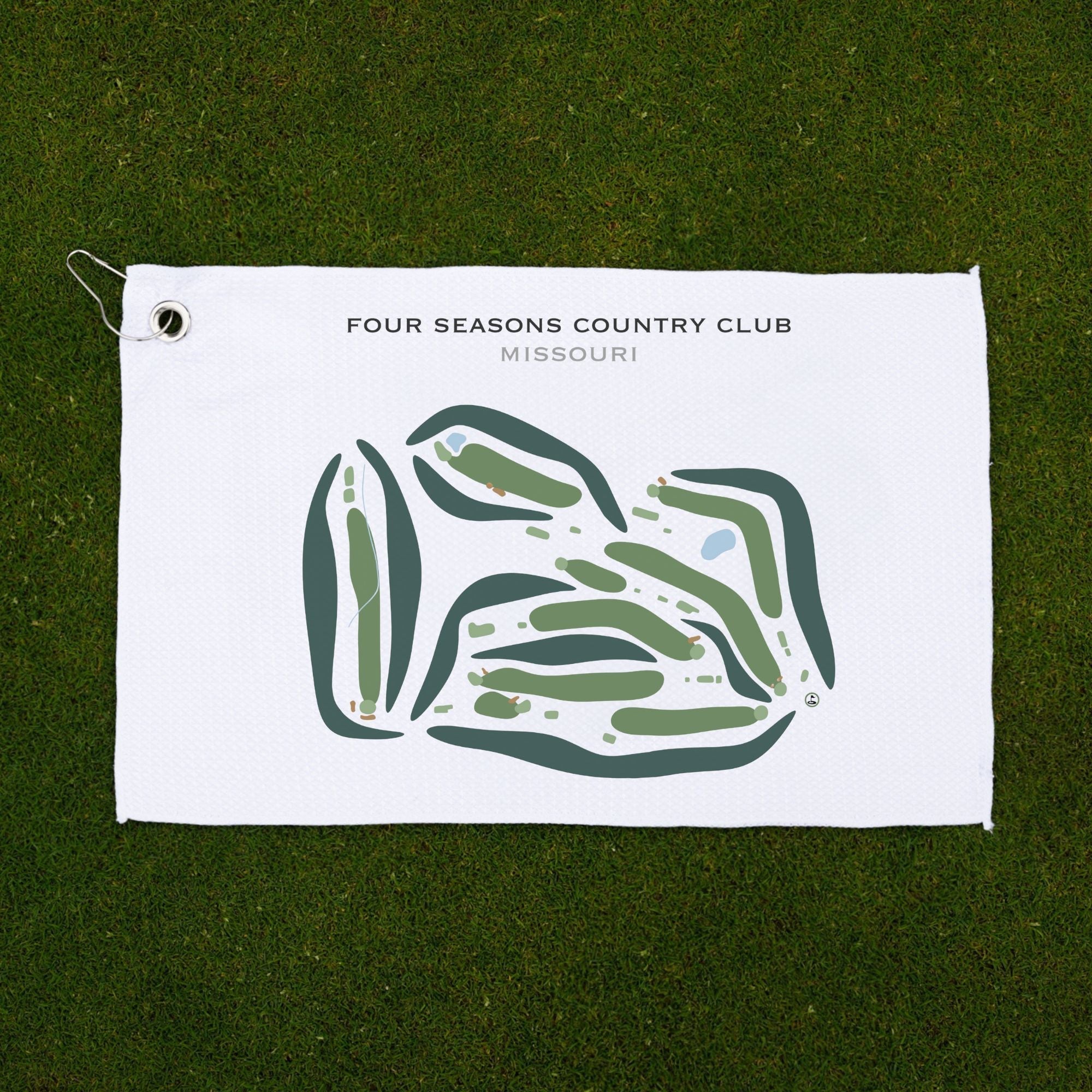 Four Seasons Country Club, Missouri - Printed Golf Courses