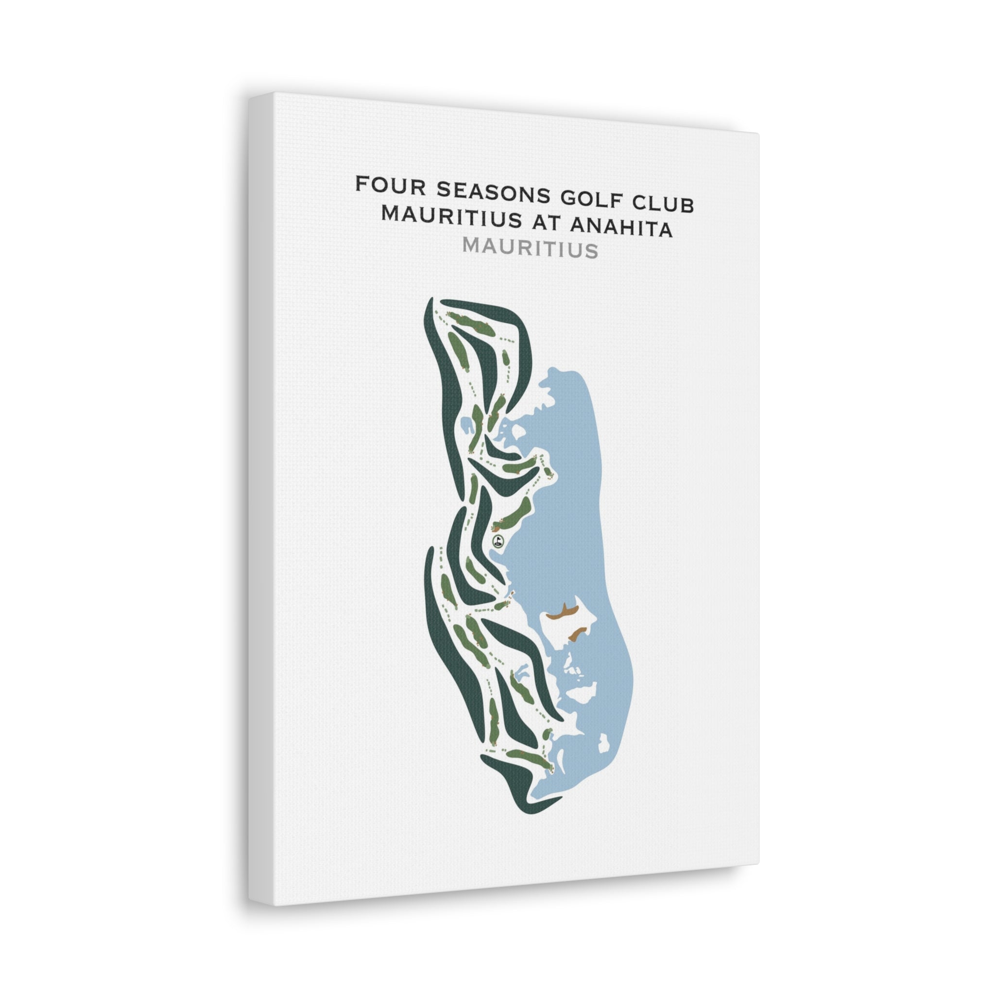 Four Seasons Golf Club Mauritius at Anahita, Mauritius - Printed Golf Courses