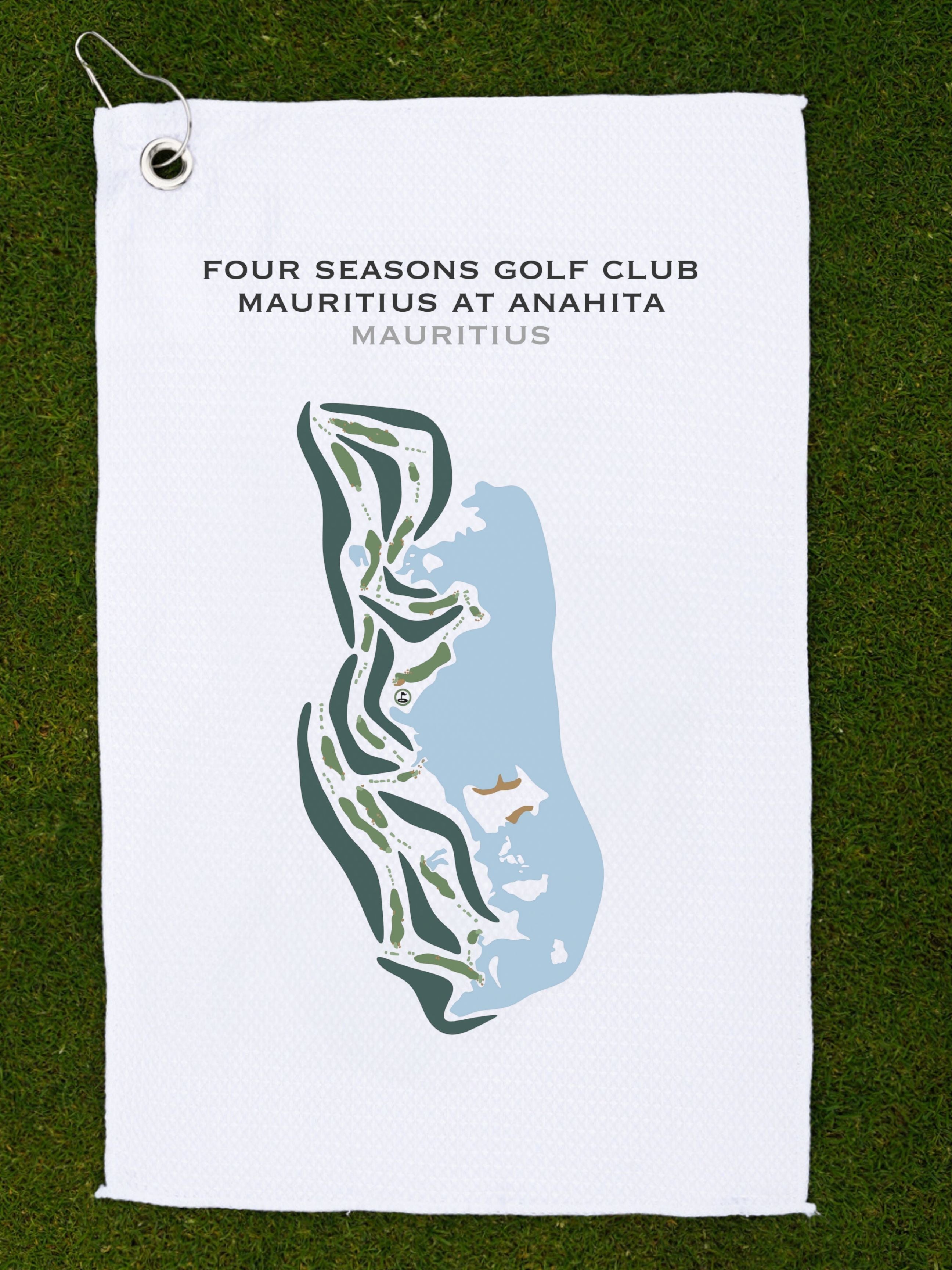 Four Seasons Golf Club Mauritius at Anahita, Mauritius - Printed Golf Courses