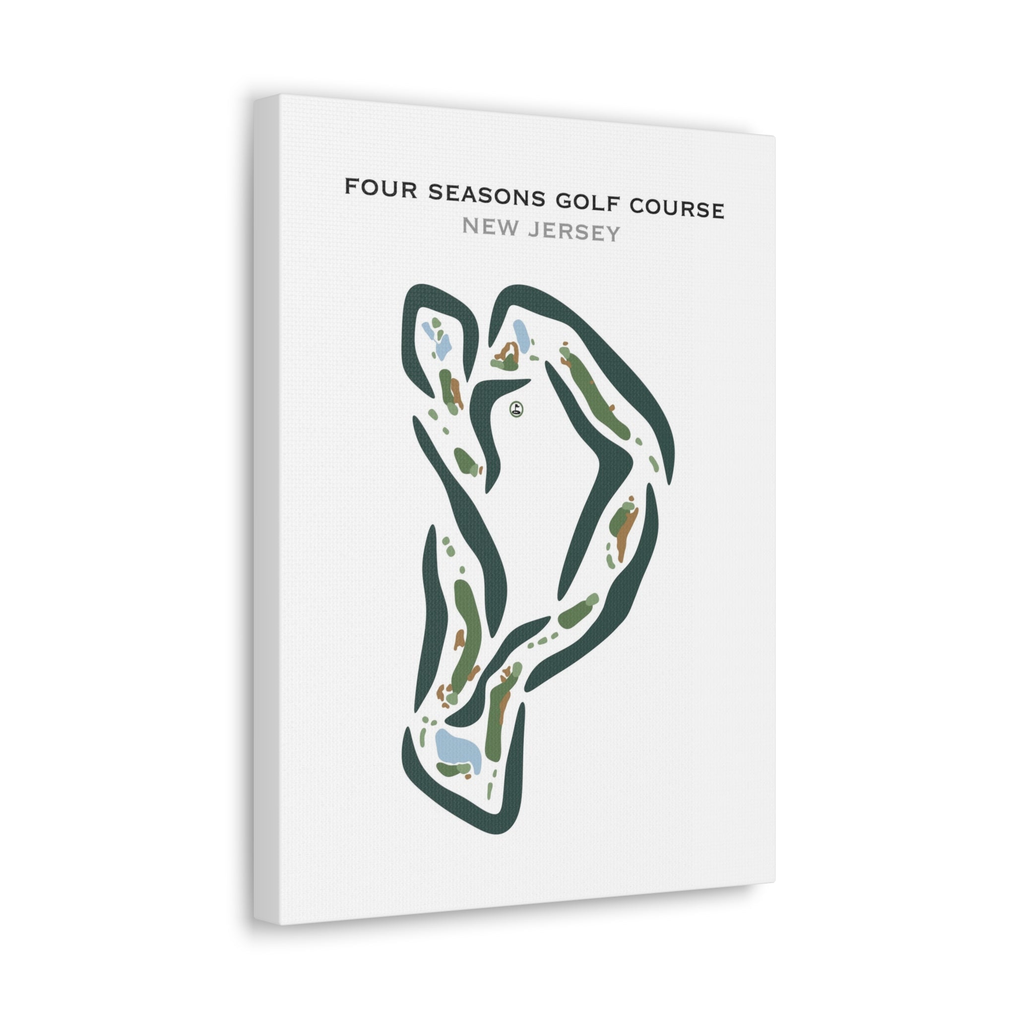 Four Seasons Golf Course, New Jersey - Printed Golf Courses