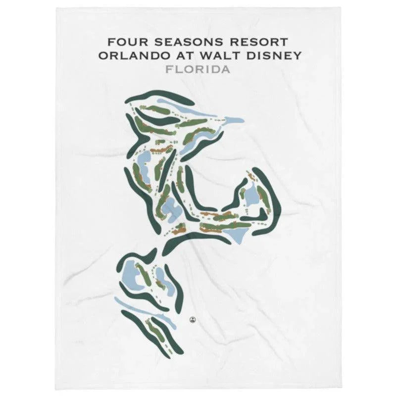 Four Seasons Resort Orlando at Walt Disney, Florida - Printed Golf Course