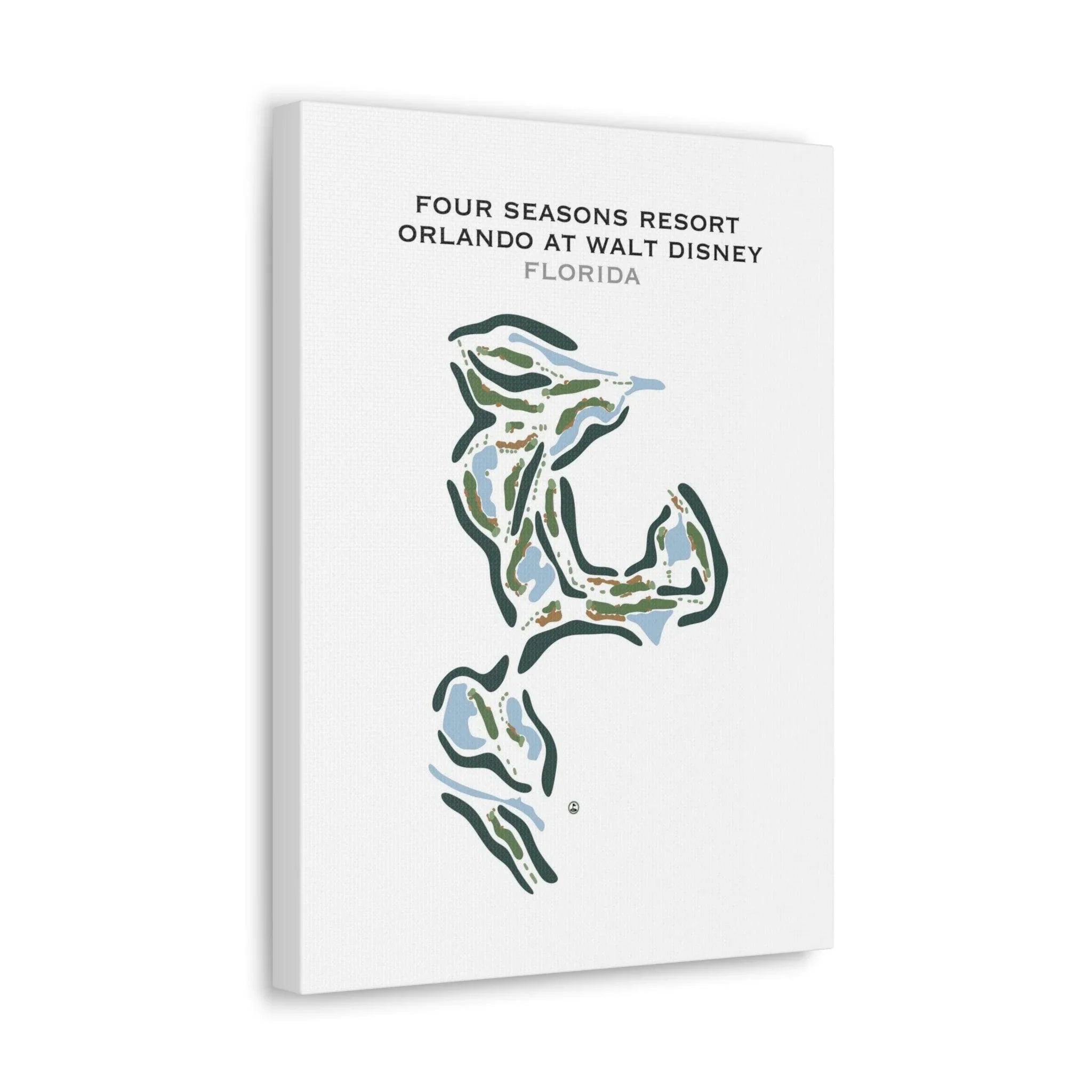 Four Seasons Resort Orlando at Walt Disney, Florida - Printed Golf Course