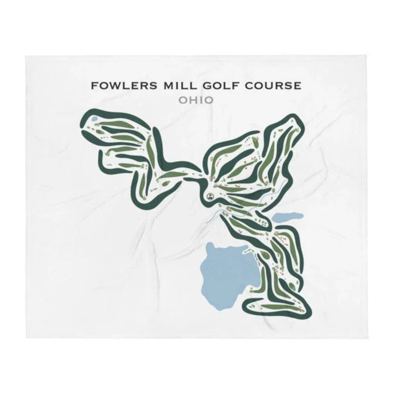 Fowler's Mill Golf Course, Ohio - Printed Golf Courses