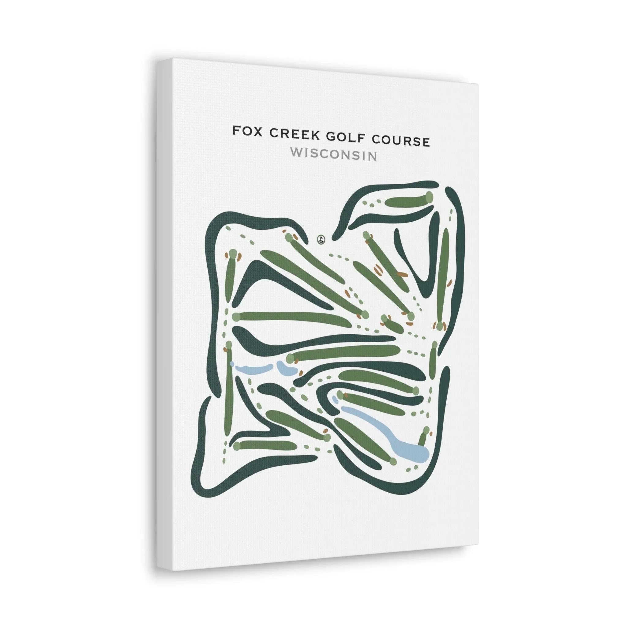 Fox Creek Golf Course, Wisconsin - Printed Golf Courses
