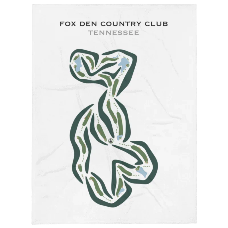 Fox Den Country Club, Tennessee - Printed Golf Courses