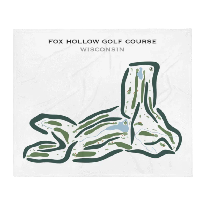 Fox Hollow Golf Course, Wisconsin - Printed Golf Courses