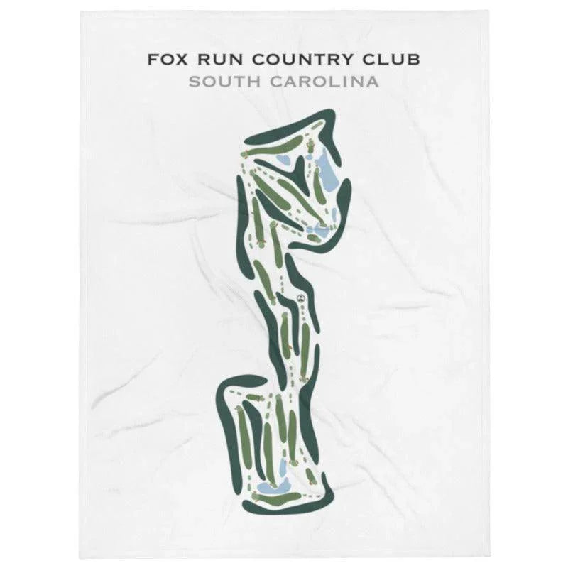 Fox Run Country Club, South Carolina - Printed Golf Course