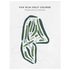 Fox Run Golf Course, Pennsylvania - Printed Golf Courses