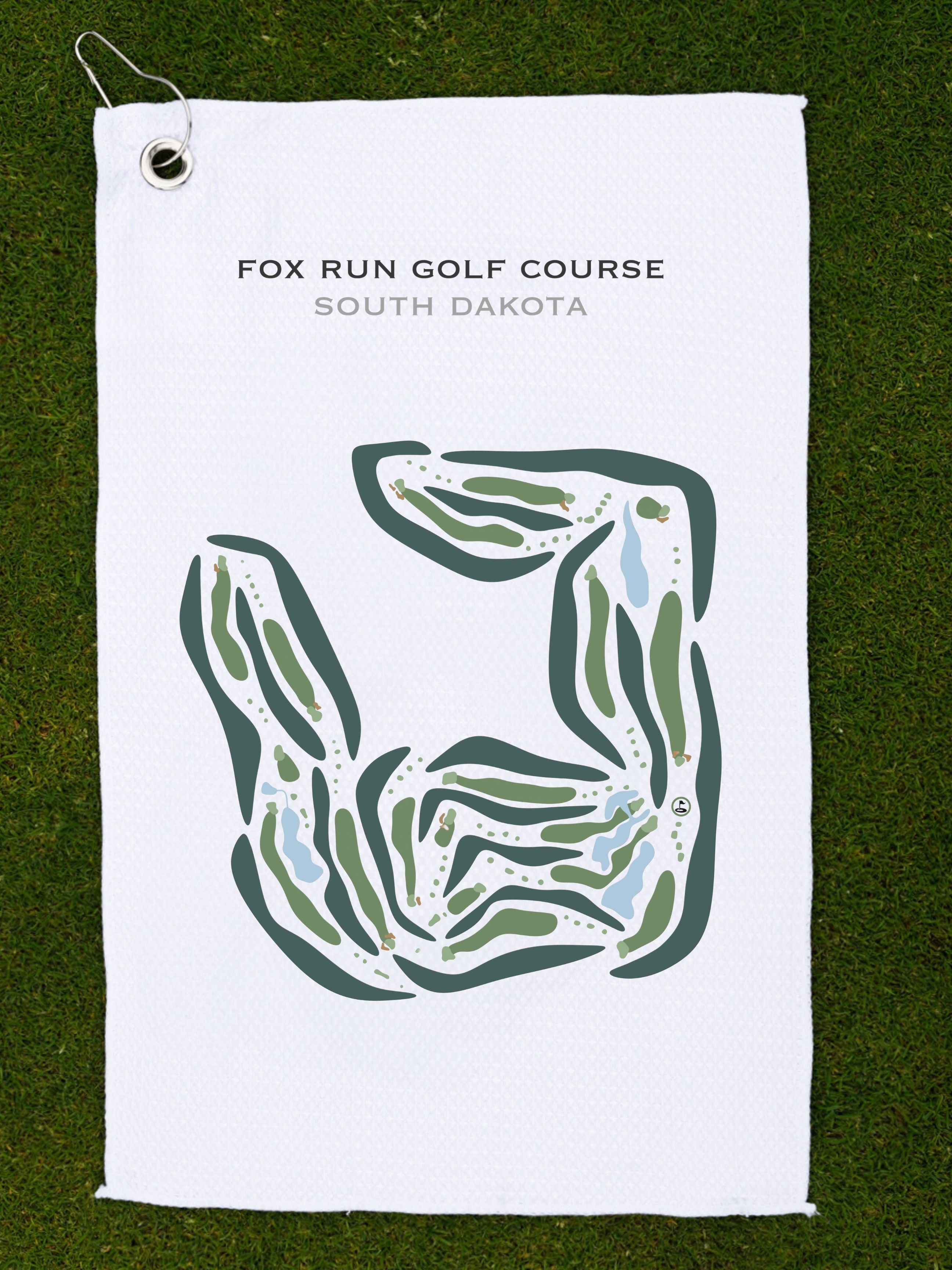 Fox Run Golf Course, South Dakota - Printed Golf Courses