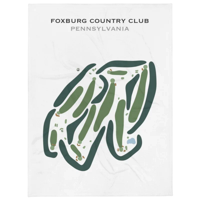 Foxburg Country Club, Pennsylvania - Printed Golf Courses