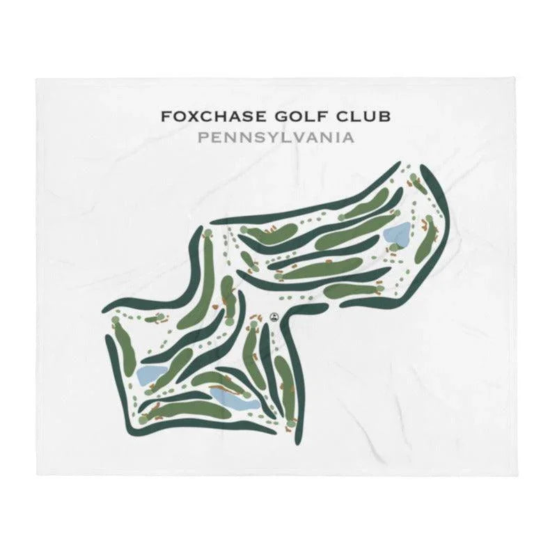 Foxchase Golf Club, Pennsylvania - Printed Golf Courses