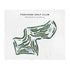Foxchase Golf Club, Pennsylvania - Printed Golf Courses