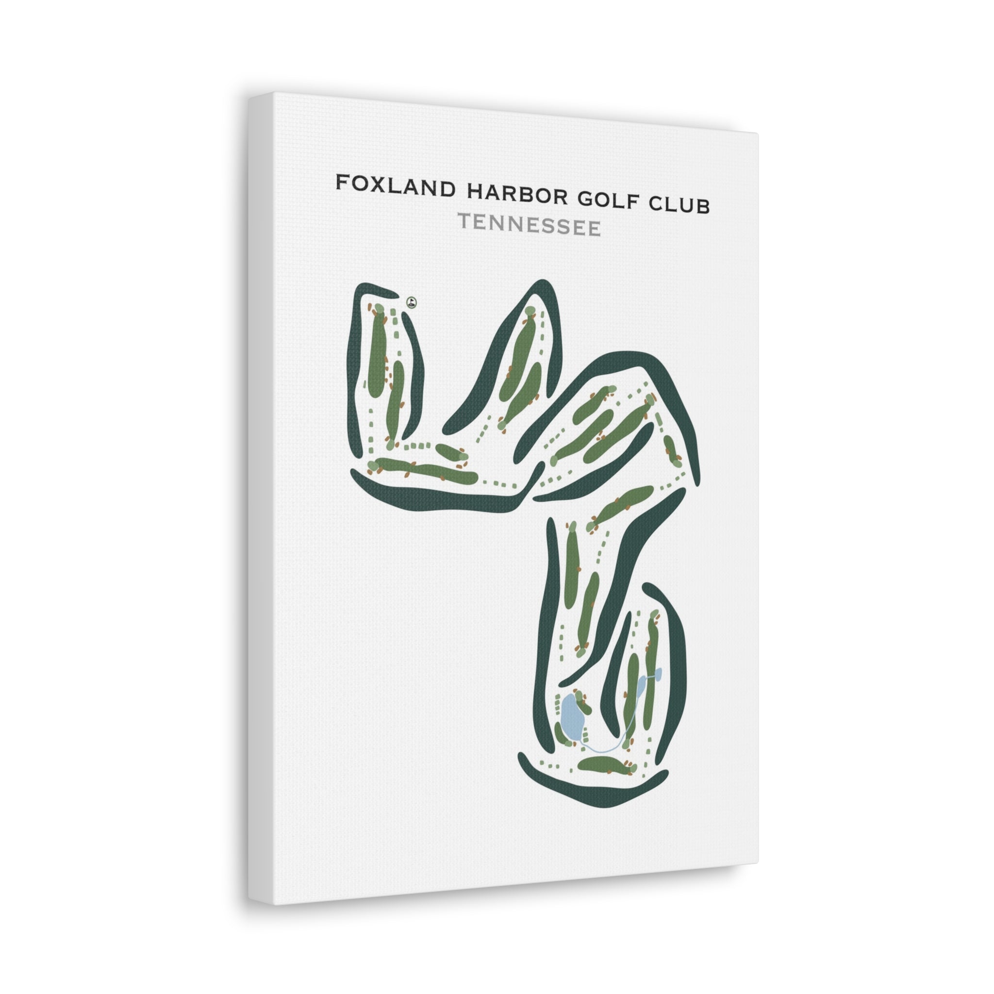 Tennessee Grasslands Foxland, Tennessee - Printed Golf Courses