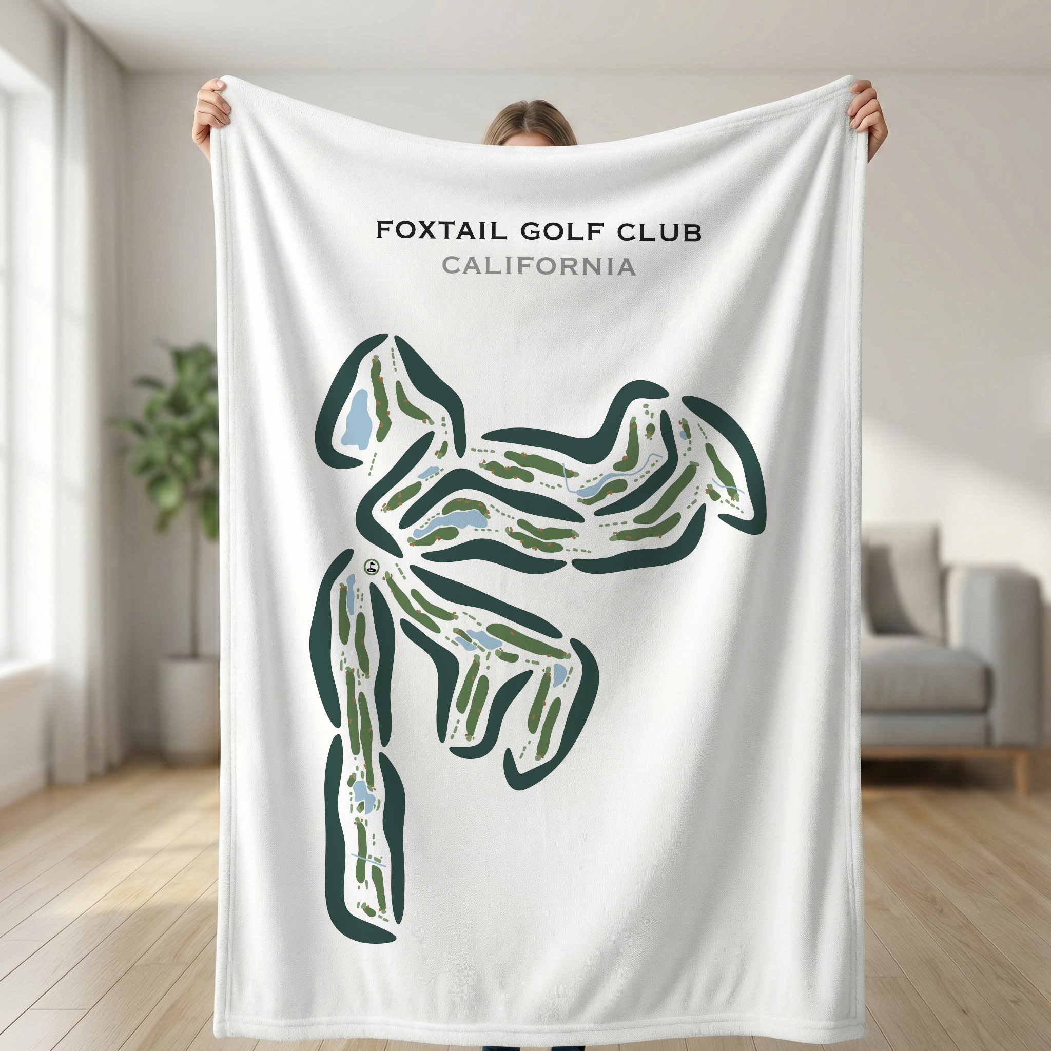 Foxtail Golf Club, California - Printed Golf Courses