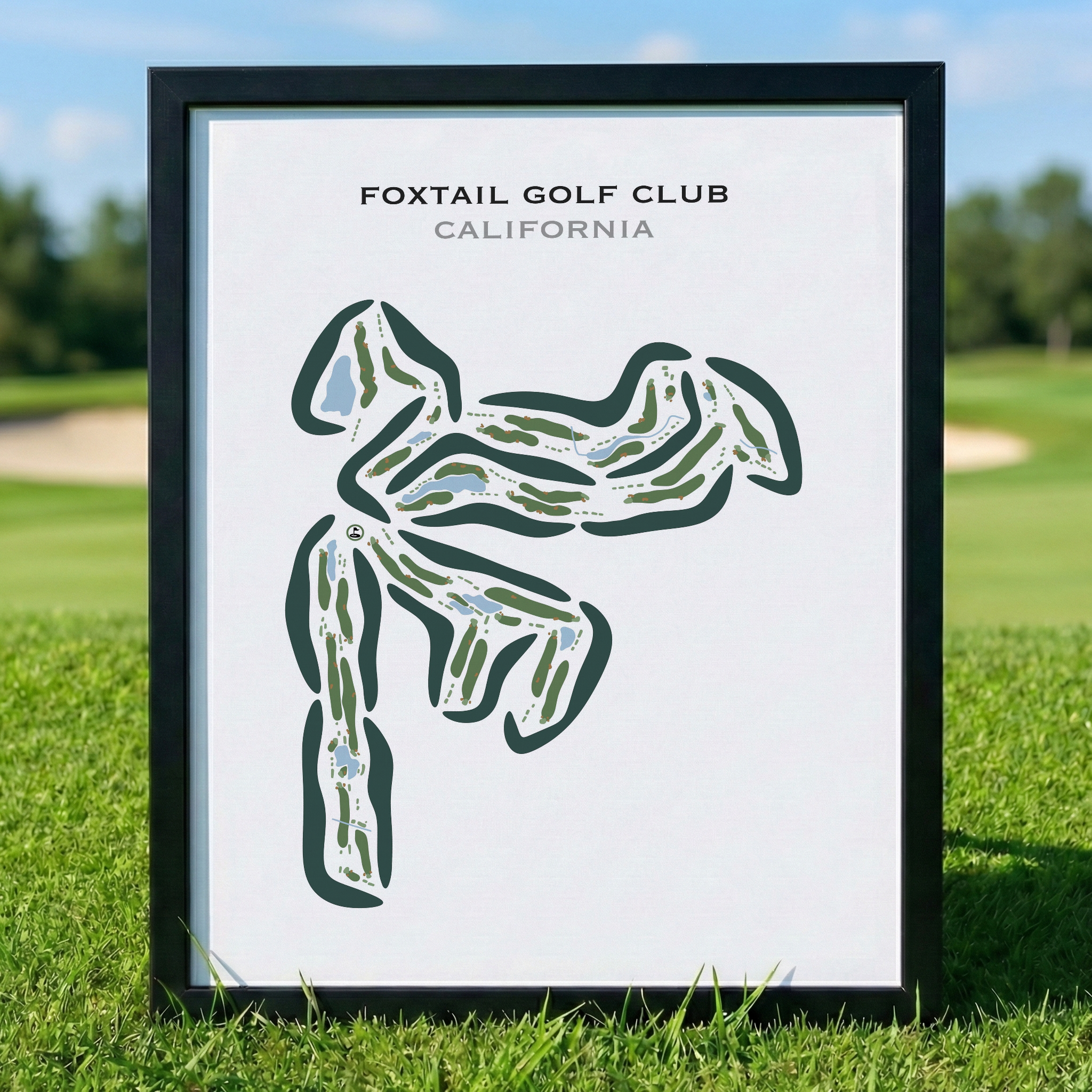 Foxtail Golf Club, California - Printed Golf Courses