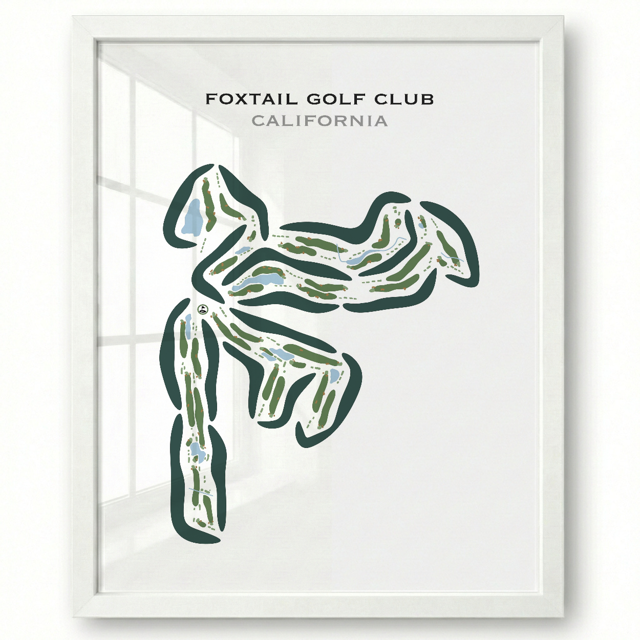Foxtail Golf Club, California - Printed Golf Courses