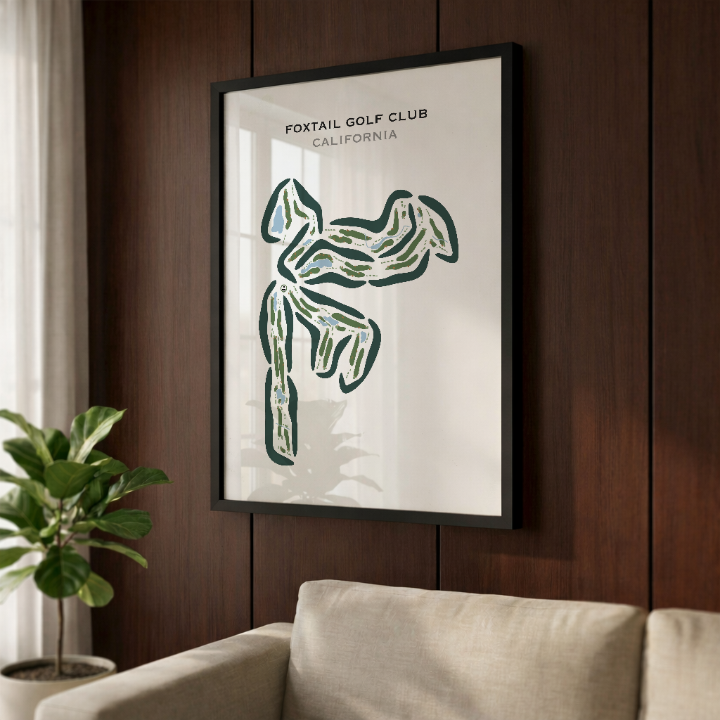 Foxtail Golf Club, California - Printed Golf Courses