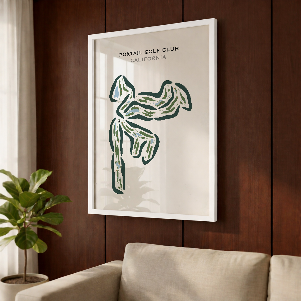 Foxtail Golf Club, California - Printed Golf Courses