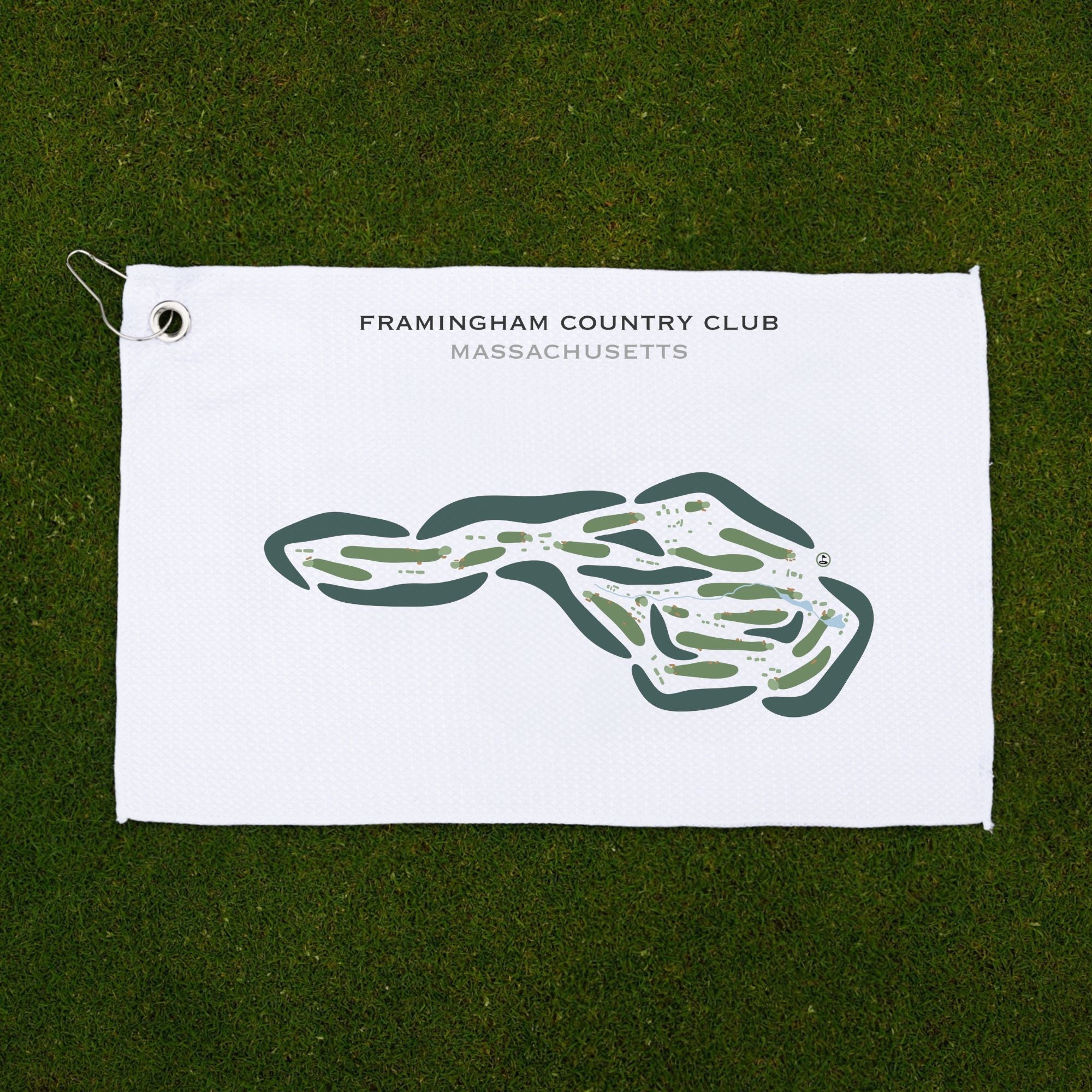 Framingham Country Club, Massachusetts - Printed Golf Courses