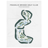 Franklin Bridge Golf Club, Tennessee - Printed Golf Courses