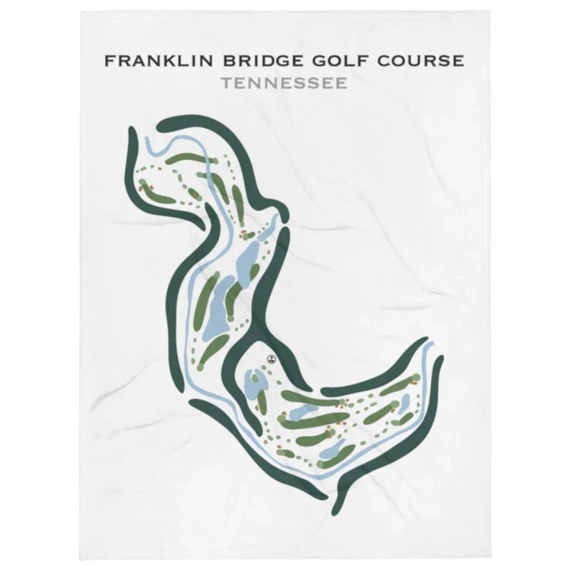 Franklin Bridge Golf Course, Tennessee - Printed Golf Courses