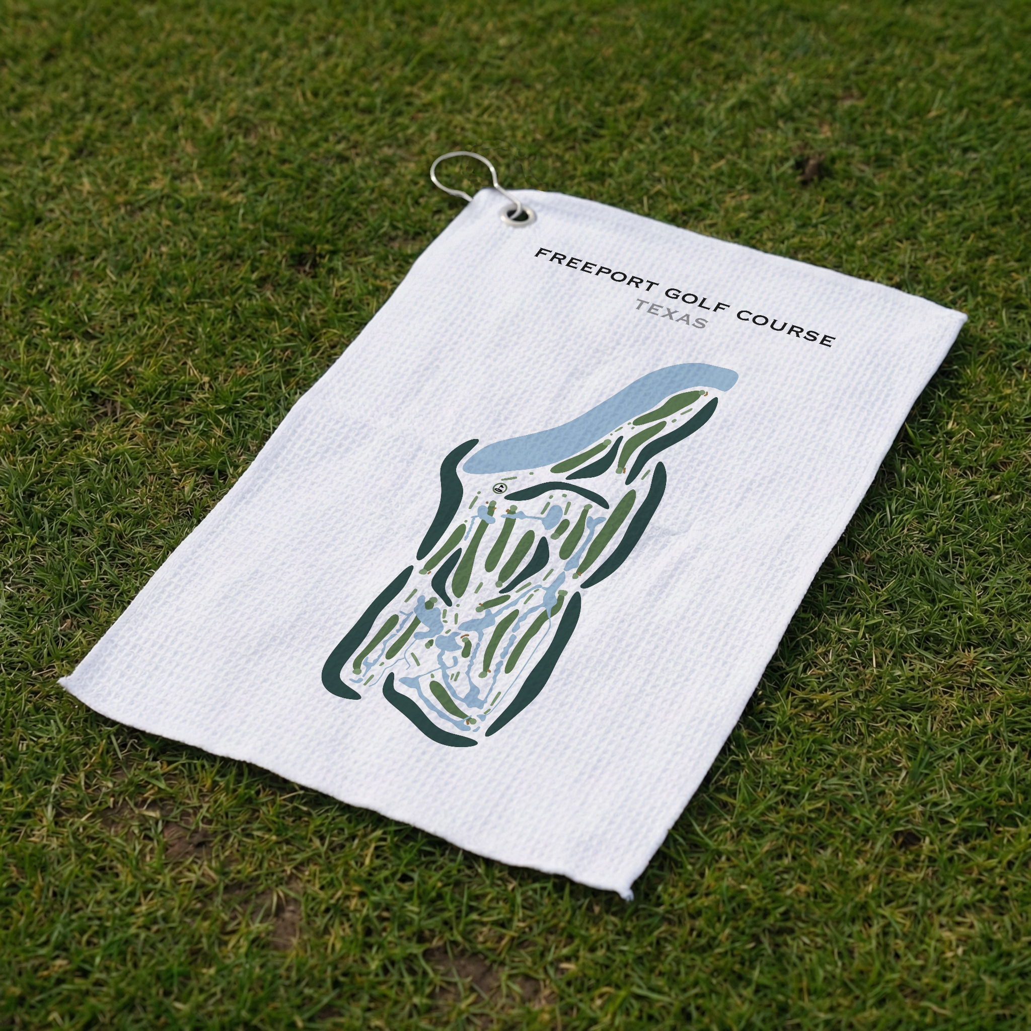 Freeport Golf Course, Texas - Printed Golf Courses