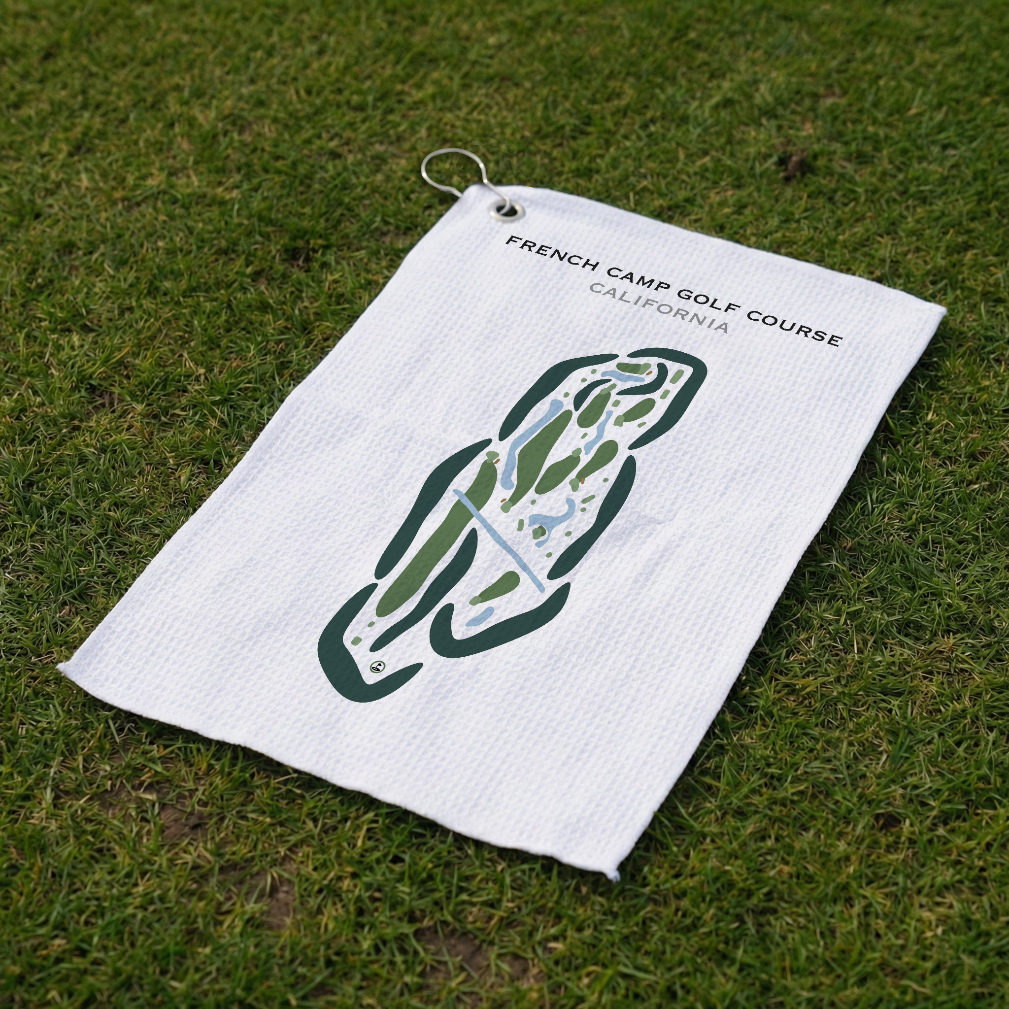 French Camp Golf Course, California - Printed Golf Courses