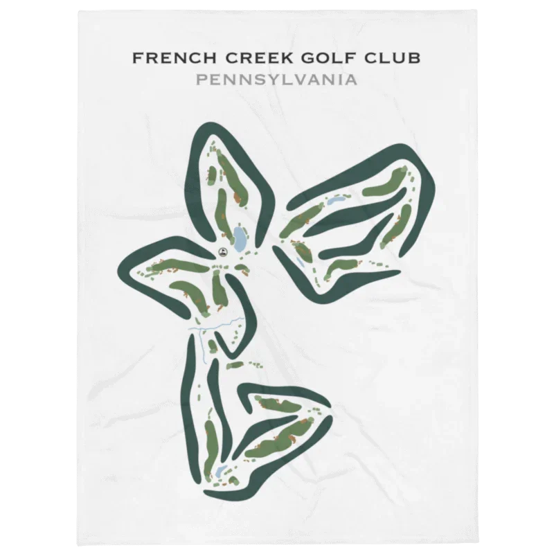 French Creek Golf Club, Pennsylvania - Printed Golf Courses