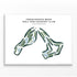 Frenchman's Bend Golf & Country Club, Louisiana - Printed Golf Course