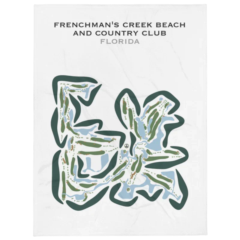 Frenchman's Creek Beach & Country Club, Florida - Printed Golf Courses