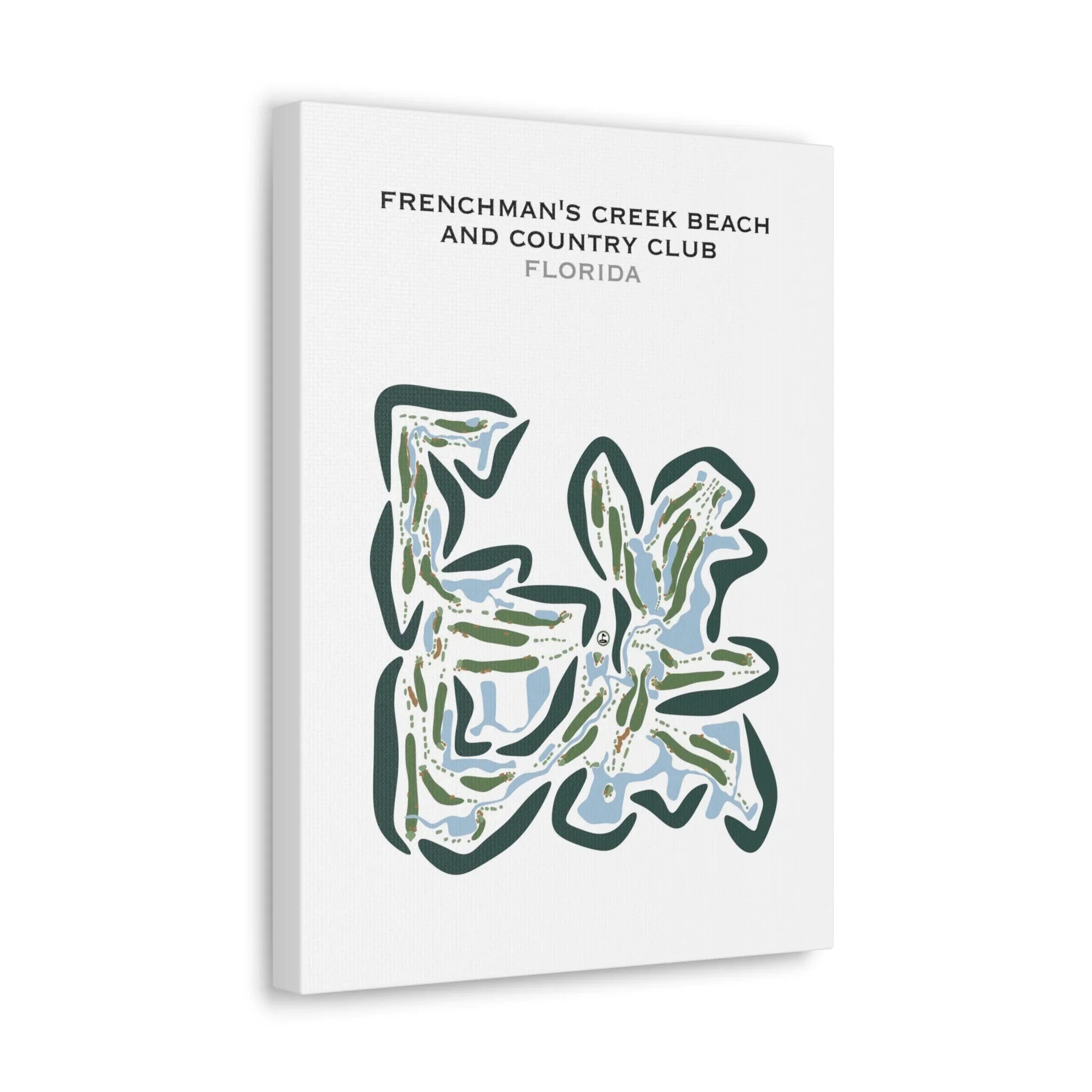 Frenchman's Creek Beach & Country Club, Florida - Printed Golf Courses