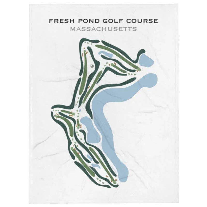 Fresh Pond Golf Course, Massachusetts - Printed Golf Courses