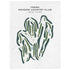 Fresh Meadow Country Club, New York - Printed Golf Course