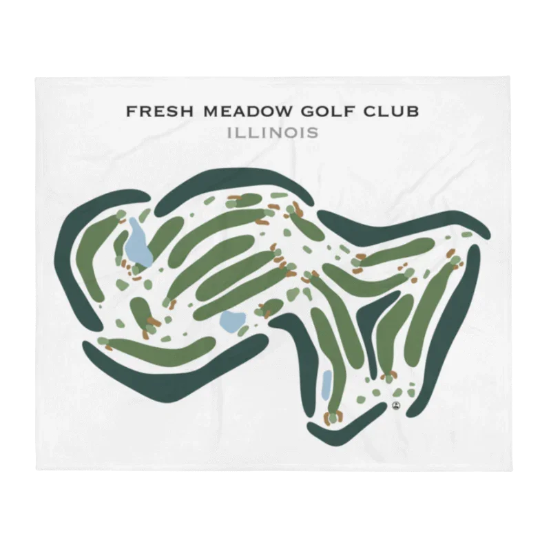 Fresh Meadow Golf Club, Illinois - Printed Golf Courses
