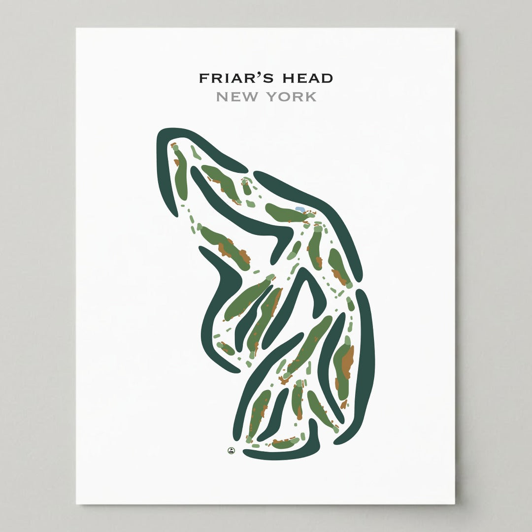 Friar's Head, New York - Printed Golf Courses