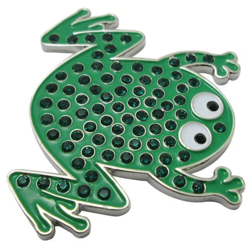 Frog Crystal Ball Marker & Hat Clip by ReadyGOLF