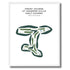 Front Course at Hankerd Hills Golf Course, Michigan - Printed Golf Courses
