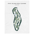 Frye Island Golf Course, Maine - Printed Golf Courses