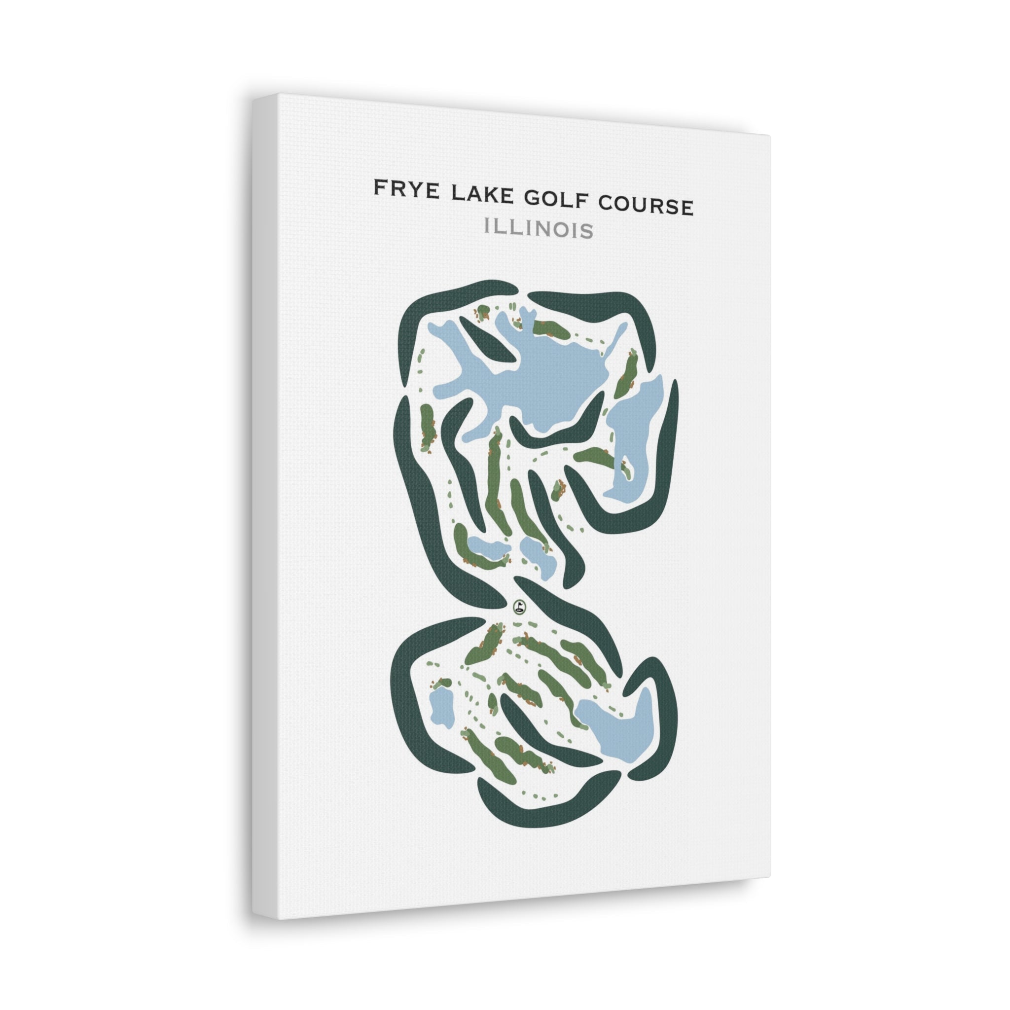 Fyre Lake Golf Club, Illinois - Printed Golf Courses