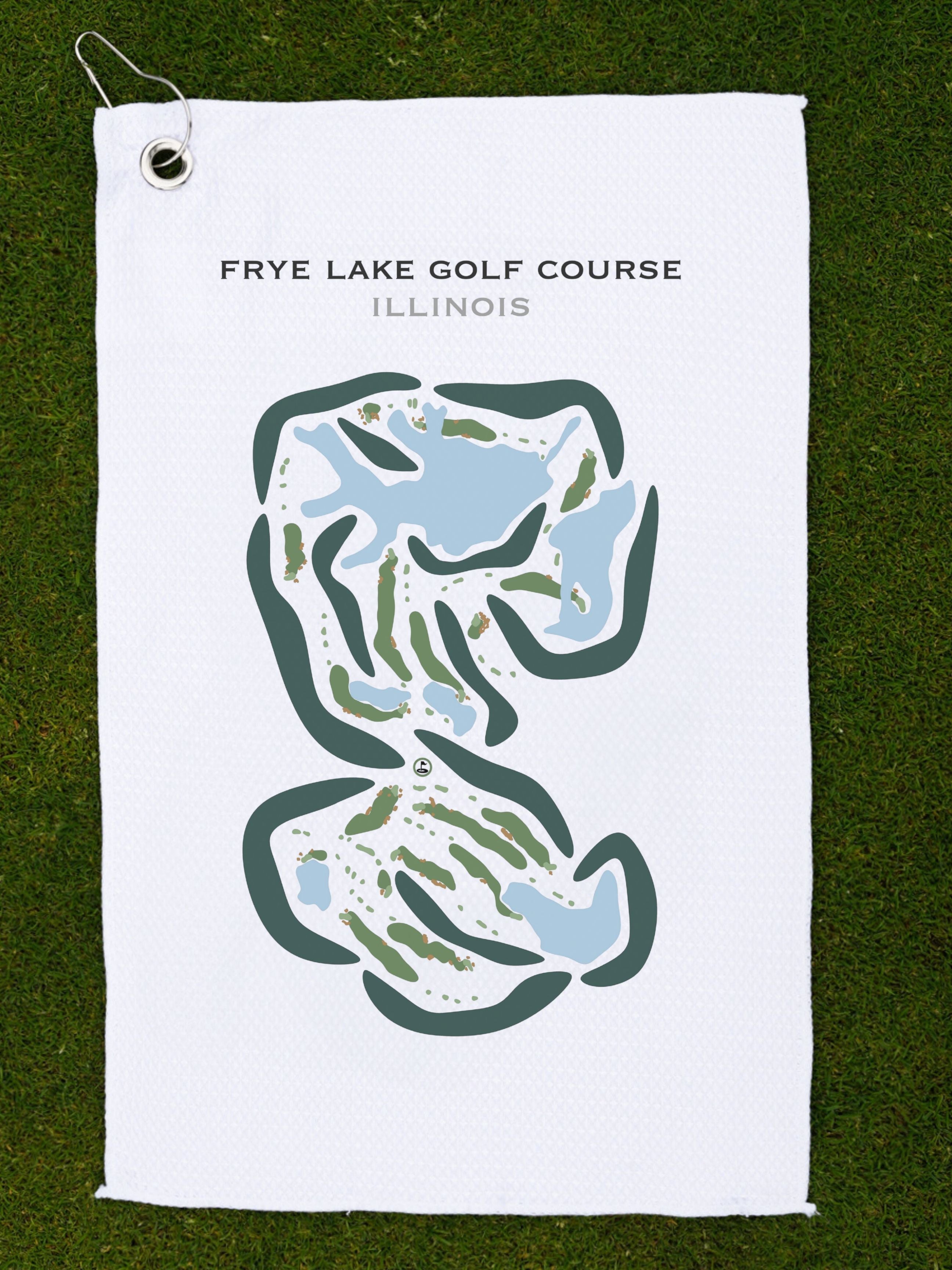 Fyre Lake Golf Club, Illinois - Printed Golf Courses