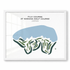 Fuji Course at Kawana Golf Course, Japan - Printed Golf Courses