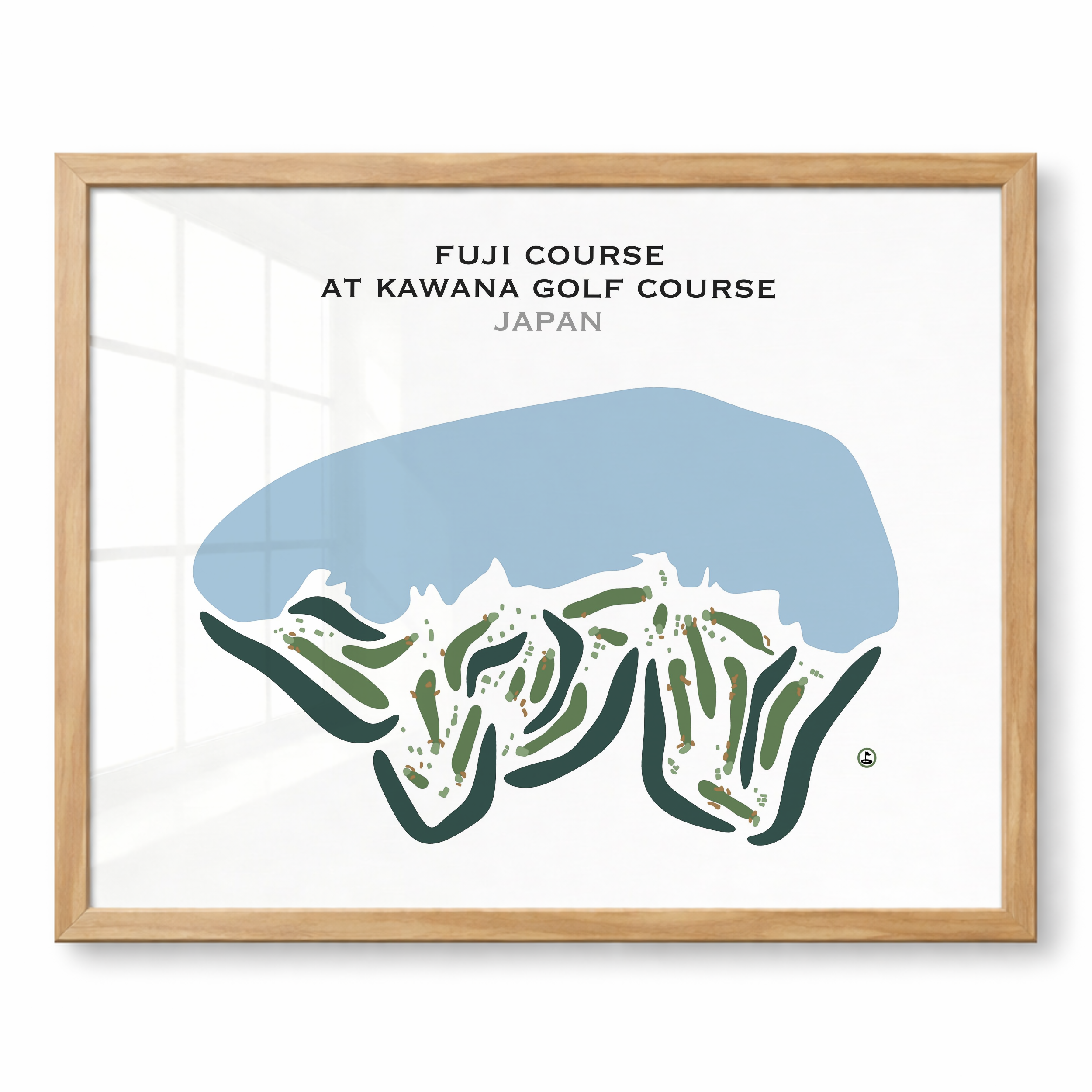 Fuji Course at Kawana Golf Course, Japan - Printed Golf Courses