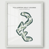 Fullerton Golf Course, California - Printed Golf Courses